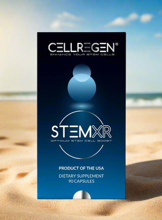 Cellregen StemXR supplement box, optimum stem cell boost, 90 capsules.