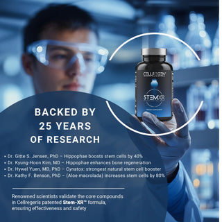 StemXR® 90 Capsules | Elevate Stem Cells & Revitalize Vitality  Amplify stem cell activity, enhance energy, rejuvenate skin, and restore peak wellness. Cellregen